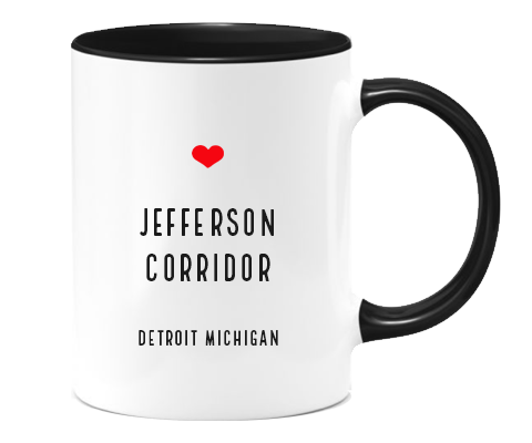 Jefferson Corridor – Detroit Home Mug